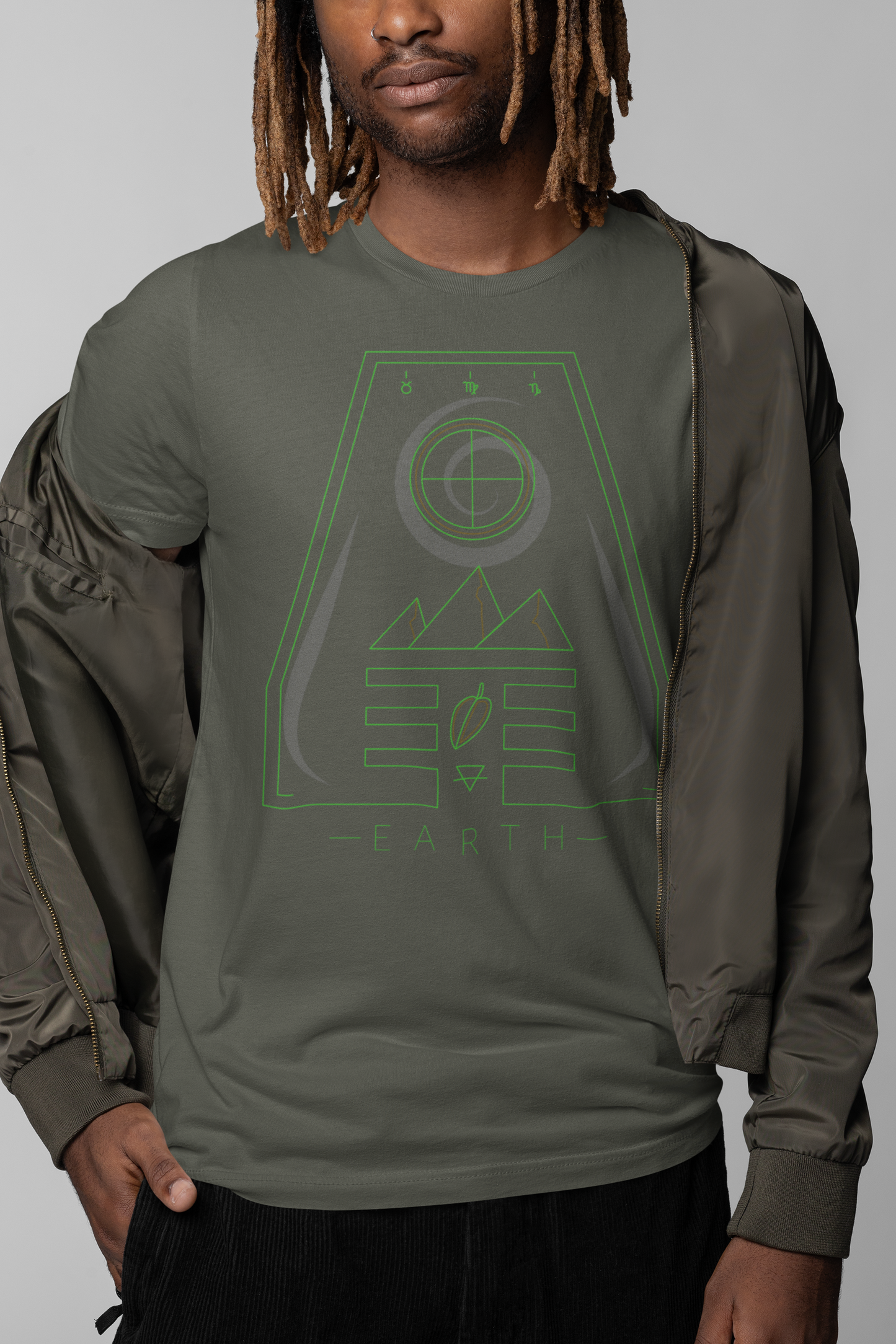 Elemental Collection - Earth - Unisex Graphic T-Shirt