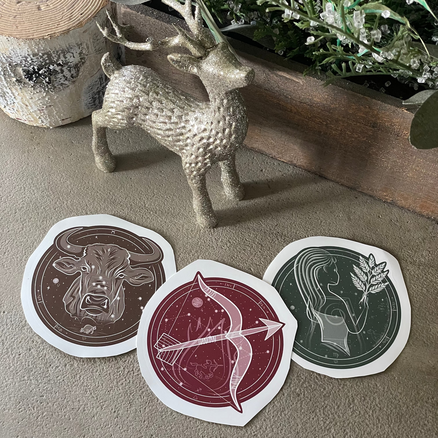 Vinyl Zodiac Decal Stickers