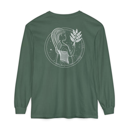 Virgo Emblem Mystic Maiden Unisex Long Sleeve Tee