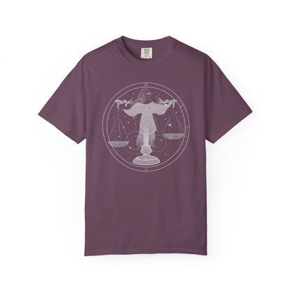 Libra Symbol Unisex Astrology T-Shirt