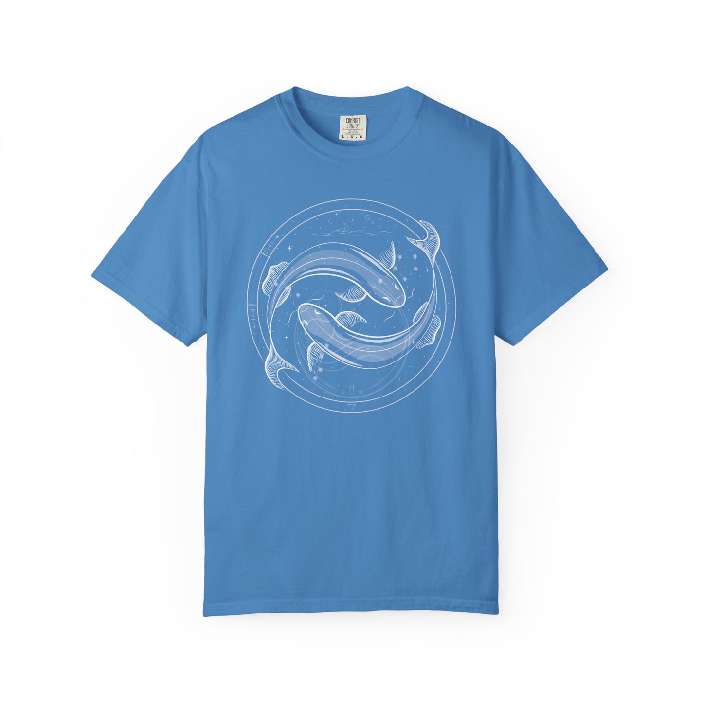 Pisces Symbol Unisex Astrology T-Shirt