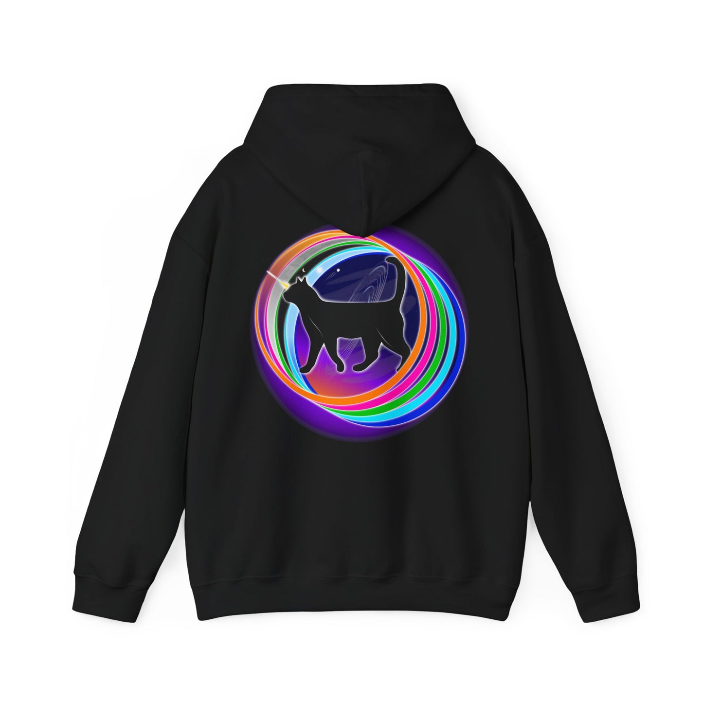 Aether Cat Unisex Heavy Blend Hooded Sweatshirt