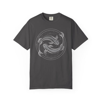 Pisces Symbol Unisex Astrology T-Shirt