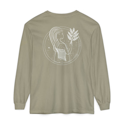 Virgo Emblem Mystic Maiden Unisex Long Sleeve Tee