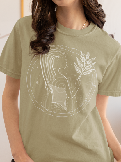 Virgo Symbol Unisex Astrology T-Shirt
