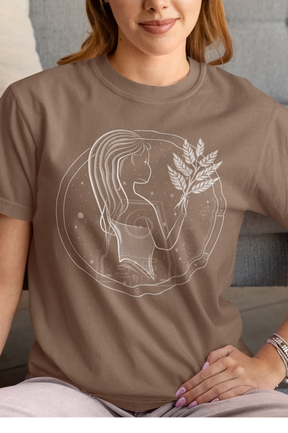 Virgo Symbol Unisex Astrology T-Shirt