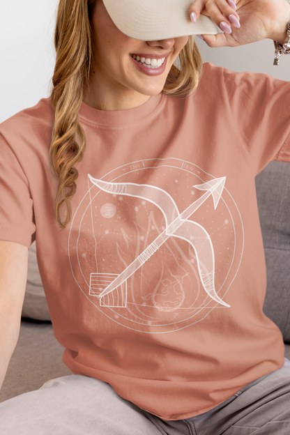 Sagittarius Symbol Unisex Astrology T-Shirt