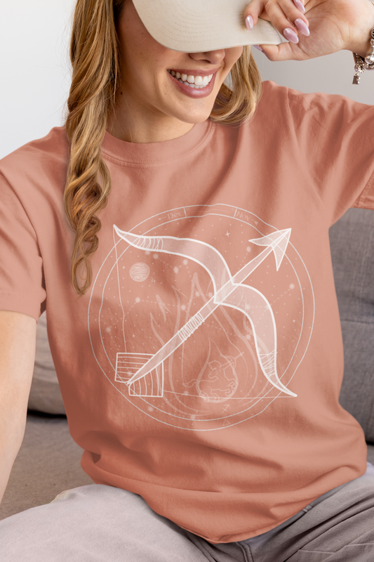 Sagittarius Symbol Unisex Astrology T-Shirt