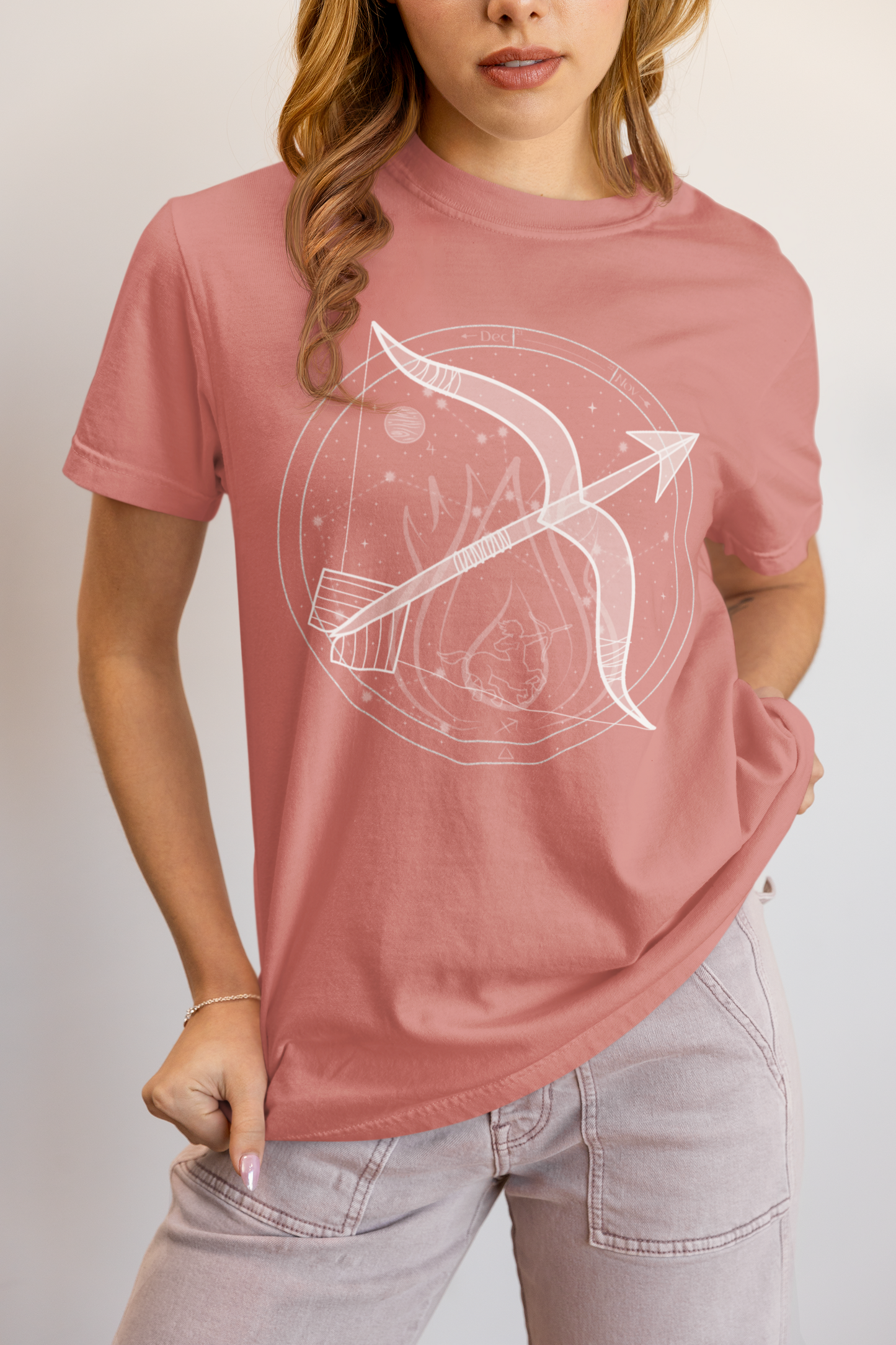 Sagittarius Symbol Unisex Astrology T-Shirt
