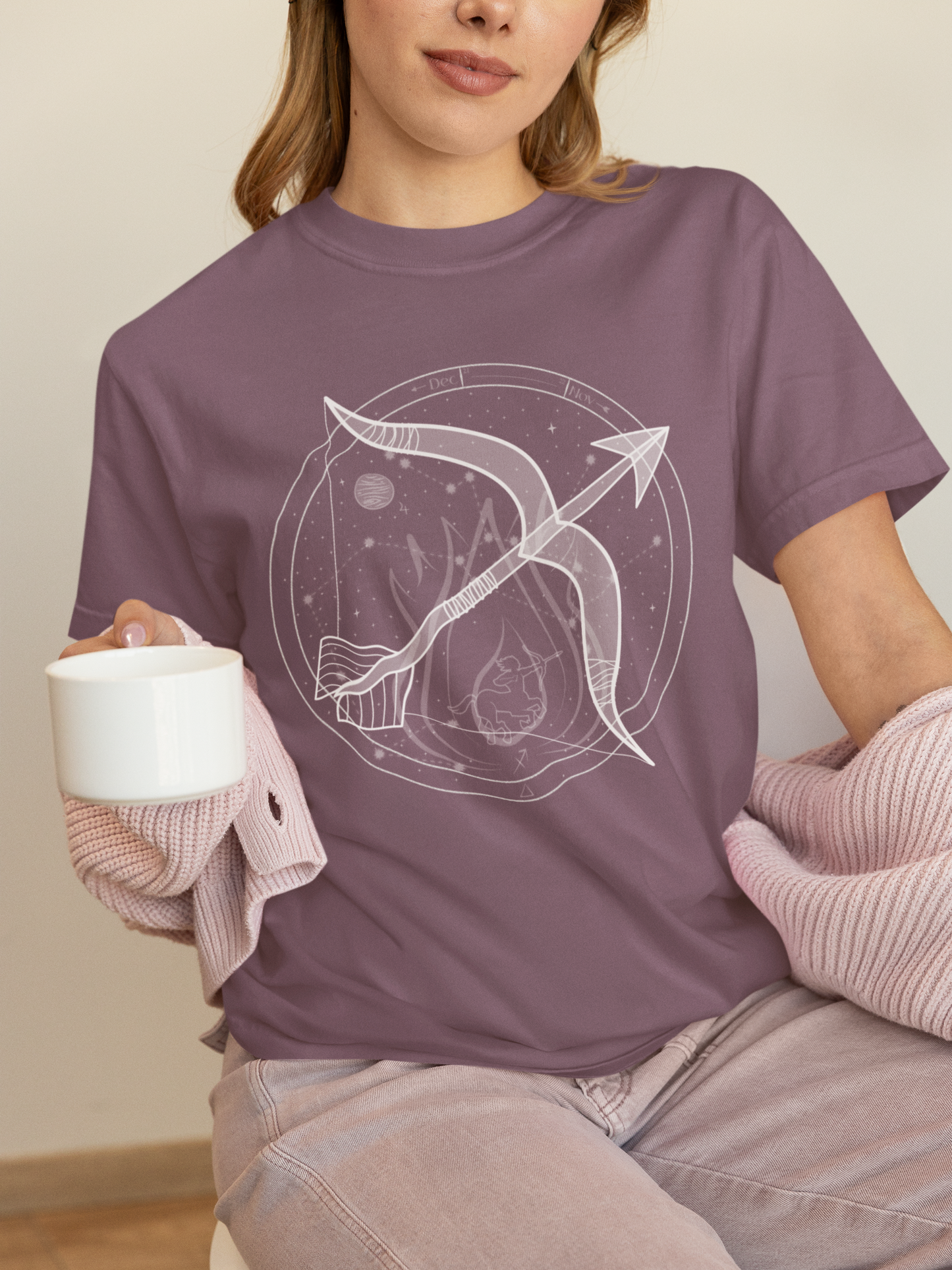 Sagittarius Symbol Unisex Astrology T-Shirt