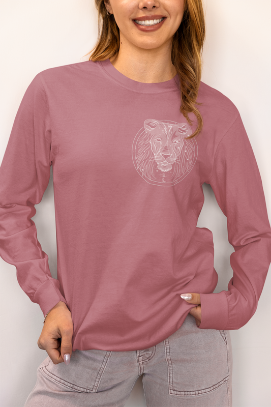 Leo Emblem Long Sleeve Tee