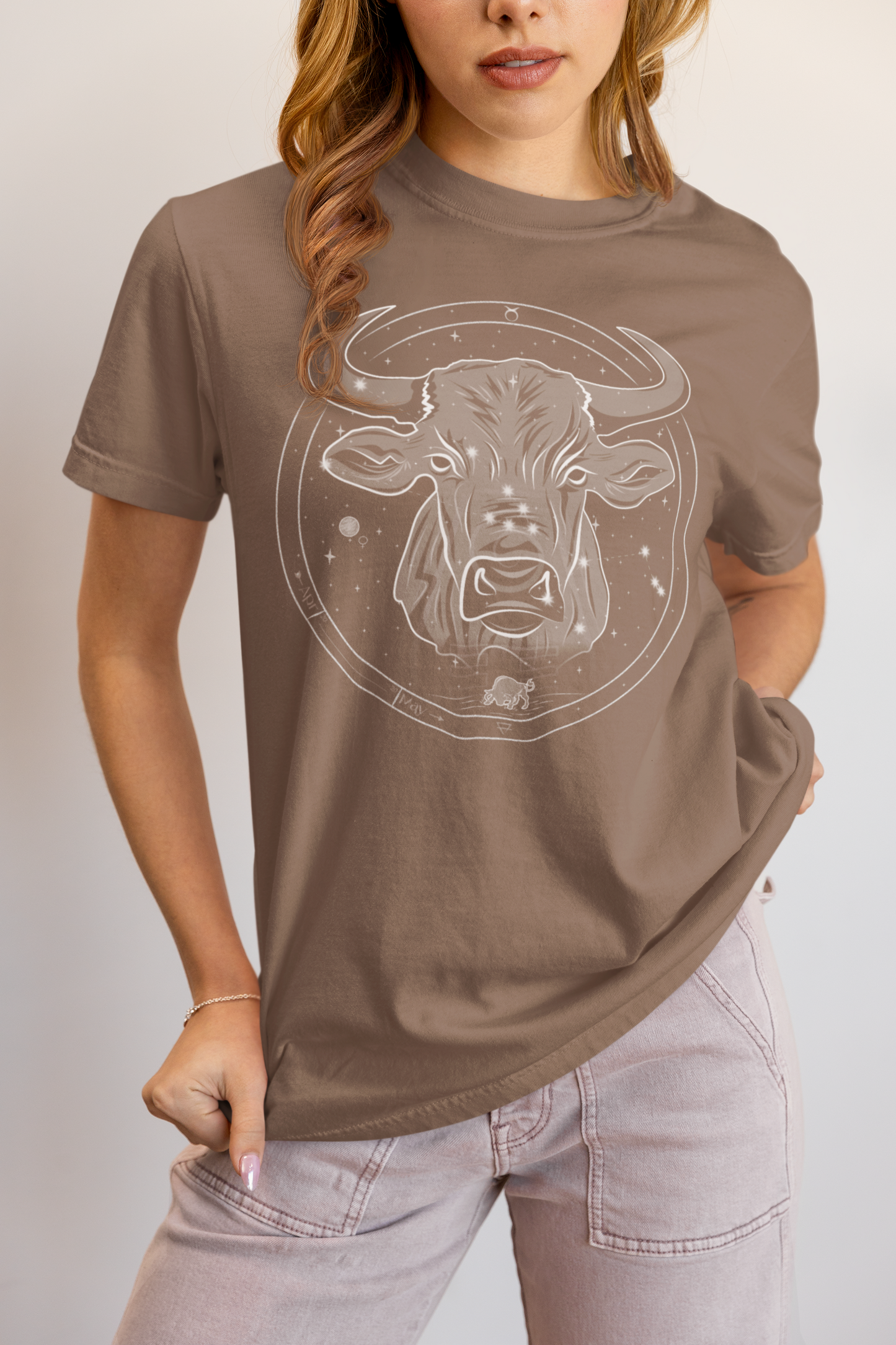 Taurus Symbol Unisex Astrology T-Shirt