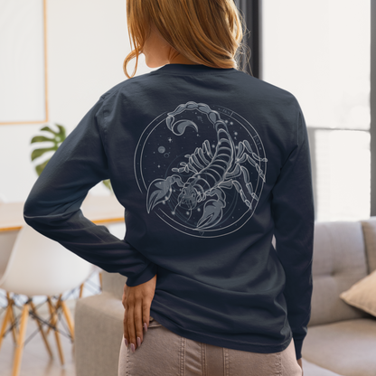 Scorpio Emblem Long Sleeve Tee