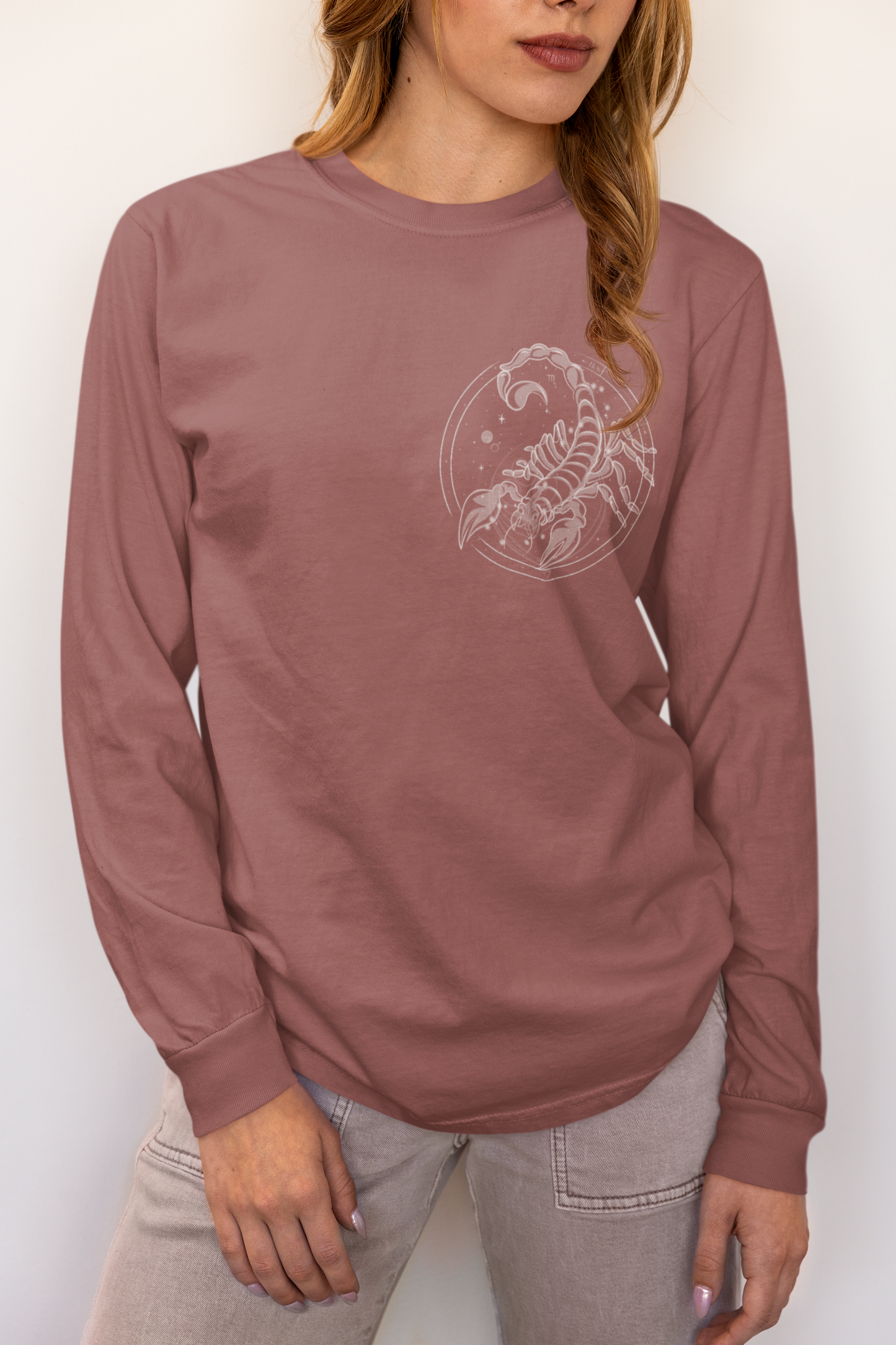 Scorpio Emblem Long Sleeve Tee