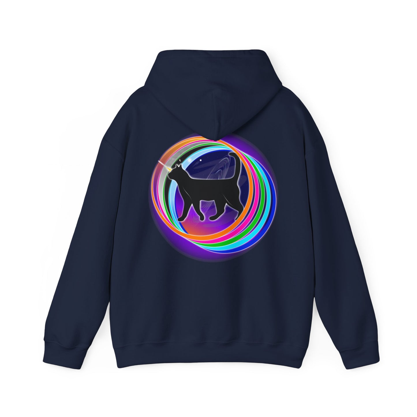 Aether Cat Unisex Heavy Blend Hooded Sweatshirt
