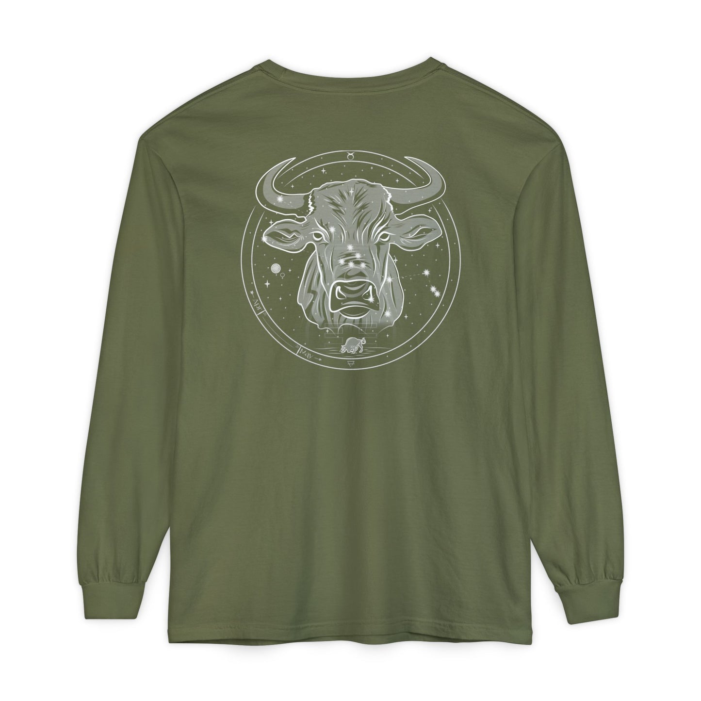 Taurus Emblem Mystic Bull Long Sleeve Tee