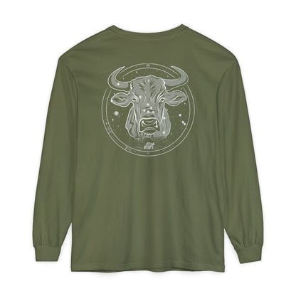 Taurus Emblem Mystic Bull Long Sleeve Tee