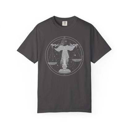 Libra Symbol Unisex Astrology T-Shirt