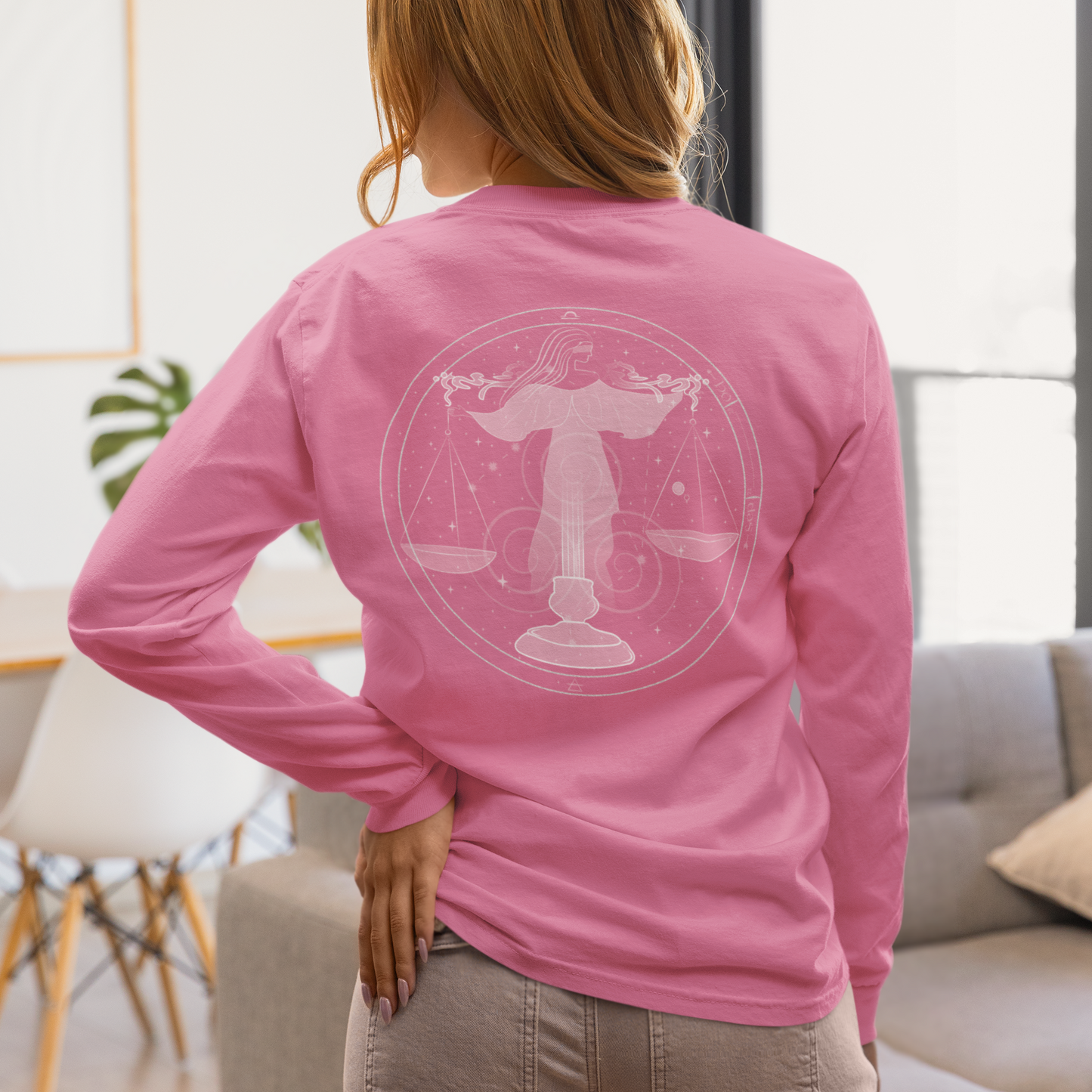 Libra Emblem Long Sleeve Tee