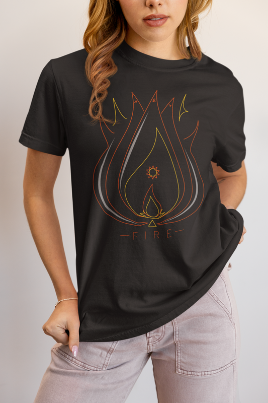 Elemental Collection - Fire - Unisex Graphic T-Shirt