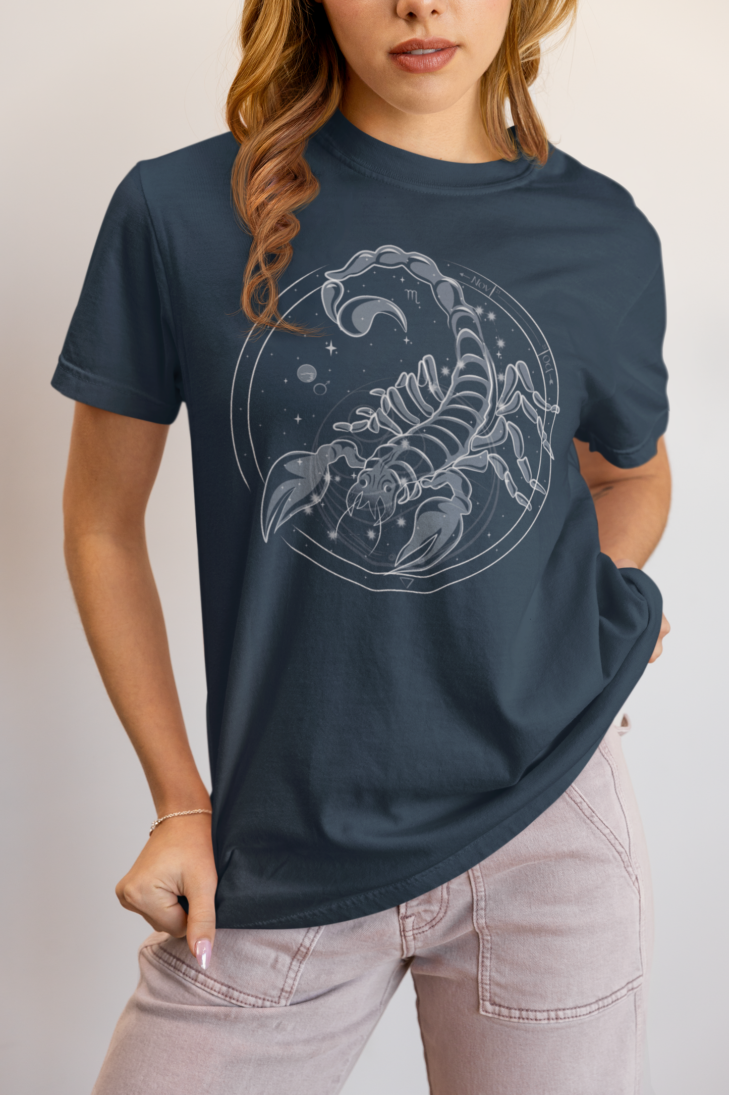 Scorpio Symbol Unisex Astrology T-Shirt