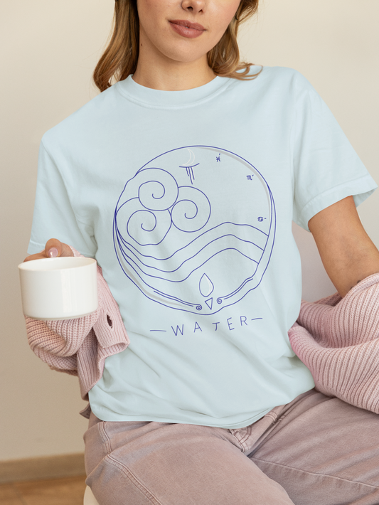Elemental Collection - Water - Unisex Graphic T-Shirt